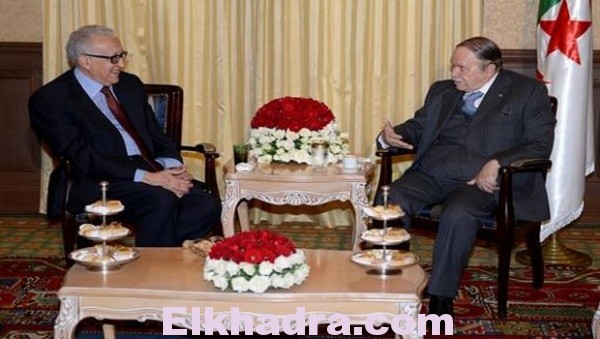 Bouteflika reçoit Lakhdar Brahimi