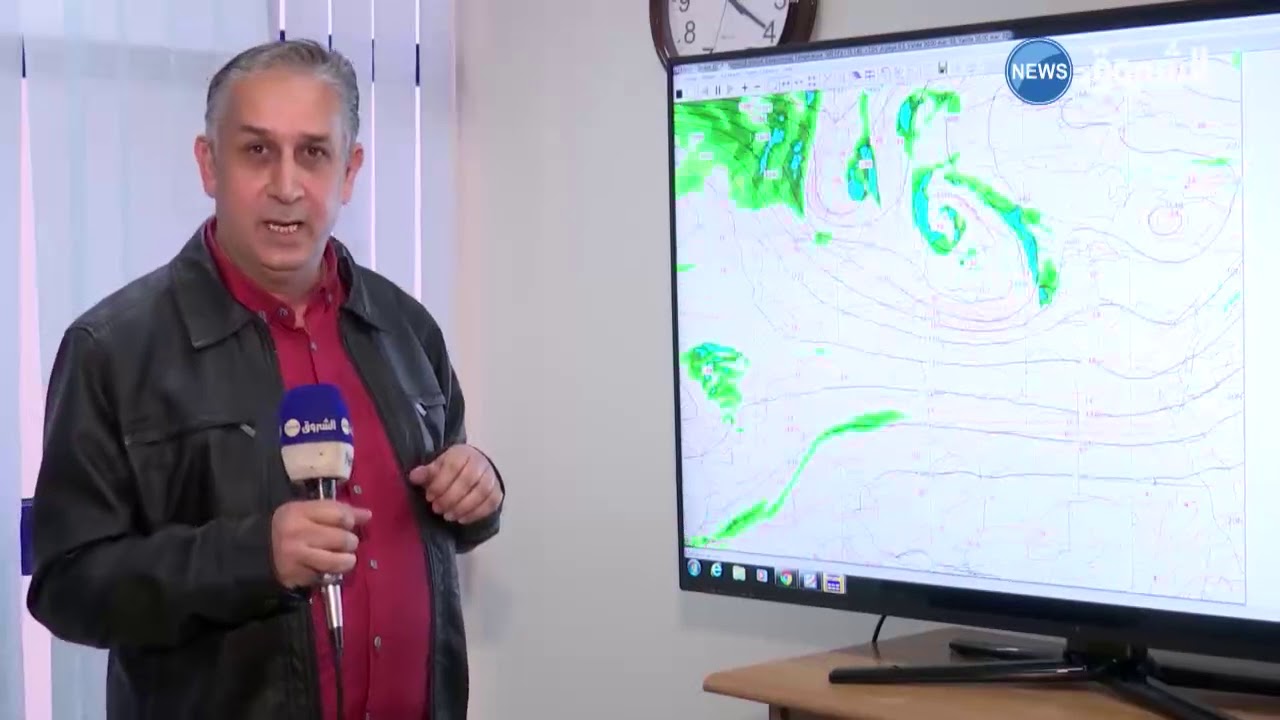 أمطار رعدية مرتقبة 9 ولايات من شرق ووسط البلاد بداية من مساء اليوم