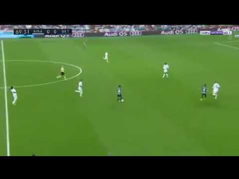 La roulette de boudebouz a casimiro  betis vs real madrid