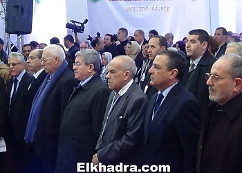 4e session ordinaire du conseil national du RND Ahmed Ouyahia, l’invité surprise ? 3