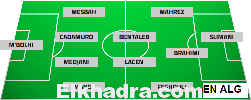 EN ALGERIE : La composition de Christian Gourcuff face la Tunisie 1