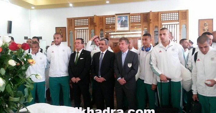 CAN 2015: La délégation algérienne quitte Alger pour Mangomo 1