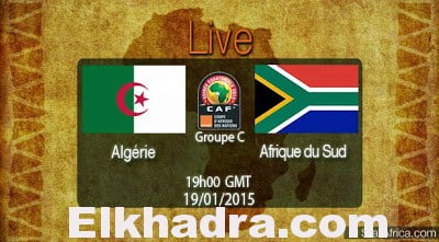 Can2015-Sur quelle chaine regarder le match Algérie – Afrique du Sud 19/01/2015 1