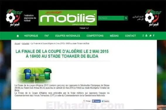 Raouraoua tacle Tahmi