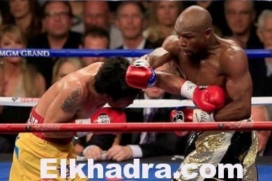 جدل كبير ينهي مباراة القرن بين مايويذر وباكياو 1