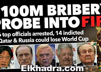 A combination of file pictures made on May 27, 2015 shows Fifa officials (LtoR, from upper row) Rafael Esquivel, Nicolas Leoz, Jeffrey Webb, Jack Warner, Eduardo Li, Eugenio Figueredo and Jose Maria Marin. The seven men are among several soccer officials arrested. (AFP/Getty Images)