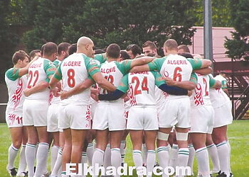 Une sélection algérienne de rugby dans un tournoi international 2