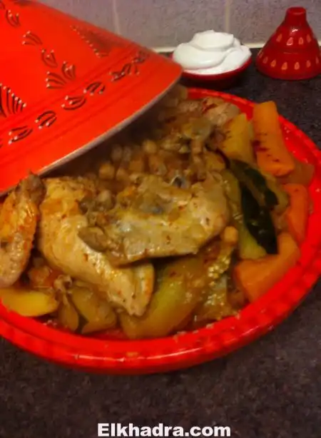 couscous algerien traditionel en images