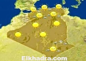 ريـــاح و أمطار غزيرة على جل المدن الشمالية للوطن ليلة الثلاثاء وصبيحة الأربعاء 9