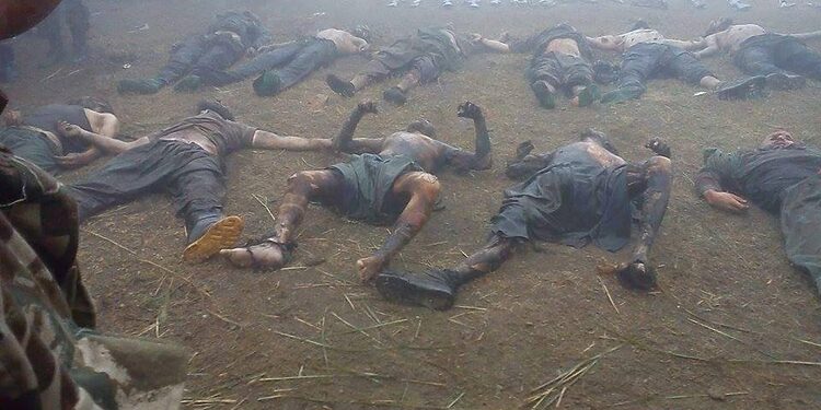 مجموعة من الصور خاصة بـ 25 إرهابيا المقضى عليهم خلال عملية عسكرية في جبال البويرة 1