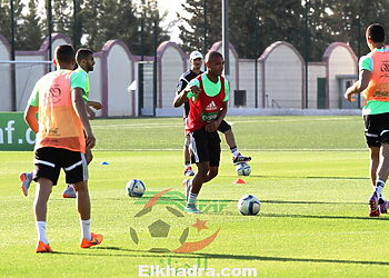 Algérie- Seychelles : Photos Deuxième jour de stage pour les verts 13