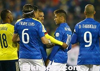 Neymar (Brésil) Suspendu 4 matches, est donc expulsé de la Copa America! 2