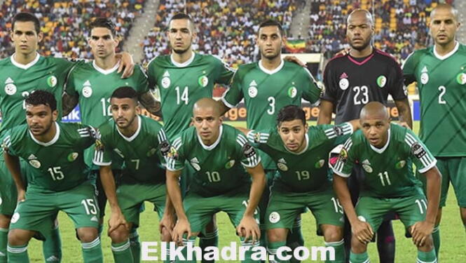 Classement FIFA : l'Algérie termine l'année 2016 à la 38e place 2