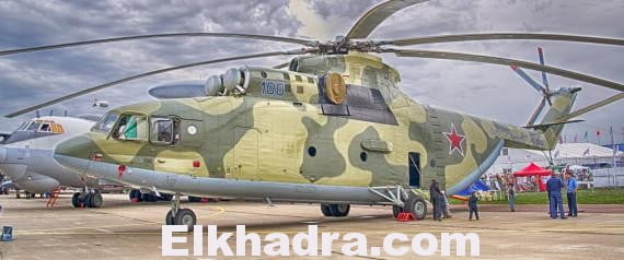 Les forces aériennes algériennes réceptionnent deux des six hélicoptères Mil Mi-26 commandés en Russie 1