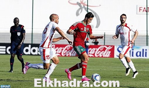Eliminatoires CAN U23: Maroc 1-0 Tunisie 1