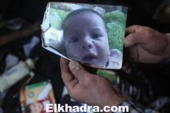 مسيرة حاشدة بغزة استنكارا لجريمة حرق الرضيع ونصرة للأقصى 2 enfant-31-1