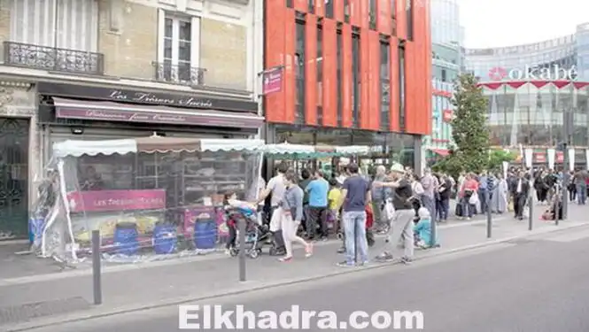 فرنسيون يزاحمون الجزائريين على قلب اللوز بباريس