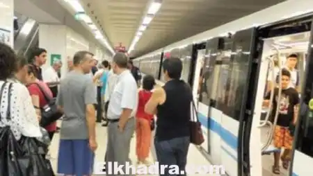 4 محطات جديدة لميترو الجزائر تدخل الخدمة