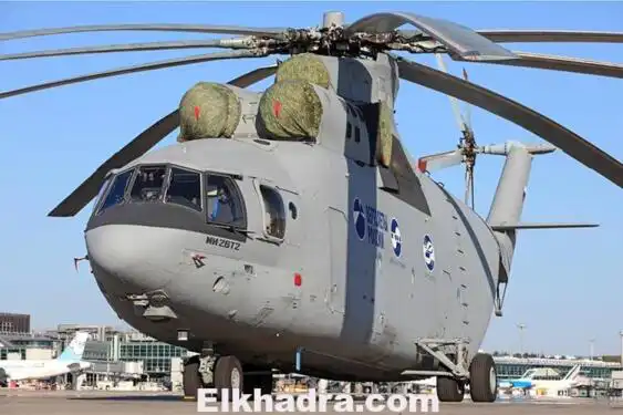 روسيا تبيع الجزائر 14 مروحية ثقيلة قبل نهاية 2017 من نوع Mil Mi-26T2