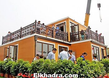 بالصور.. عجائب الطباعة ثلاثية الأبعاد: شركة صينية تطبع فيلا حقيقية وتبنيها خلال 3 ساعات! 1