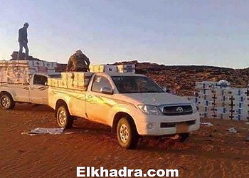 Neuf tonnes de denrées alimentaires et 9.600 litres de carburant saisis à Bordj Badji Mokhtar (MDN) 3