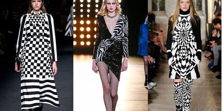 TENDANCE MODE AUTOMNE-HIVER 2015-2016 : NOIR & BLANC GRAPHIQUE. 1