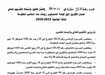 مسابقة الماجستير السنة الجامعية 2015-2016 للمدارس العليا فقط 6