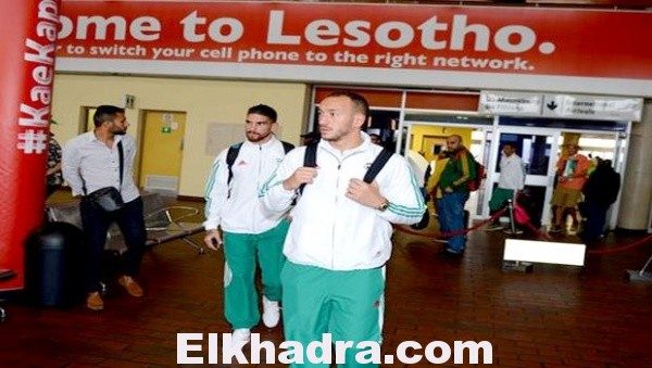 CAN-2017/Lesotho-Algérie : les Verts débarquent à Maseru entre optimisme et vigilance 1