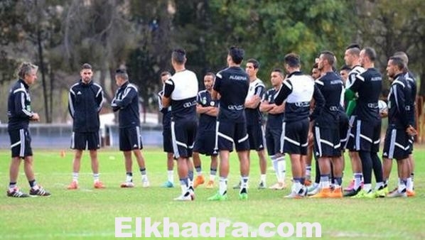 CAN-2017 (Qualif. 2e J)/Lesotho-Algérie : unique séance d'entraînement des Verts à huis clos 1