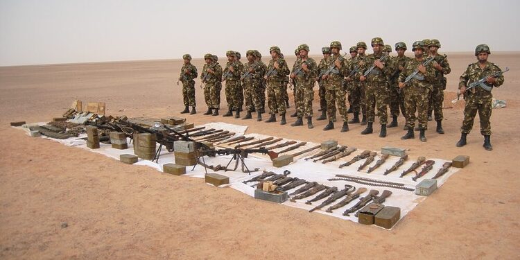 ANP : Important lot d'armements et de munitions découvert à Adrar 1