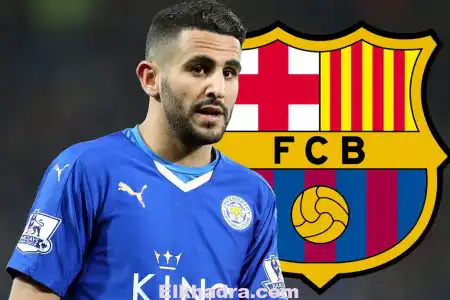 Mahrez vers le Barça?