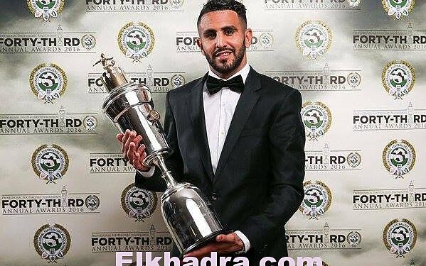 Riyad Mahrez élu joueur de la saison 2015/2016 en Premier League 1