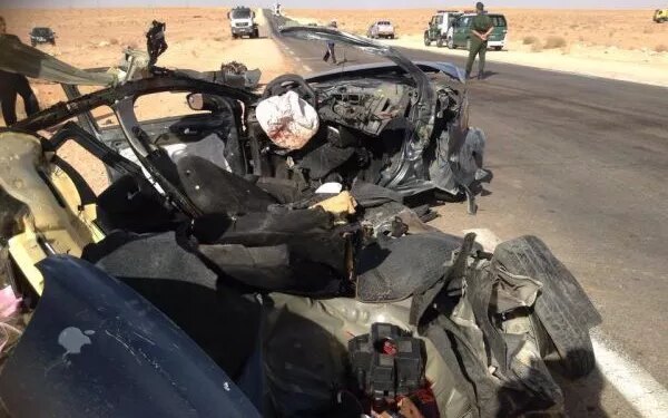 11 قتيلا في مجزرة مرورية بين زوزفانة وتاغيت ببشار 1