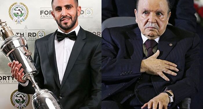 Bouteflika félicite Riyad Mahrez, sacré meilleur joueur du championnat d'Angleterre 1
