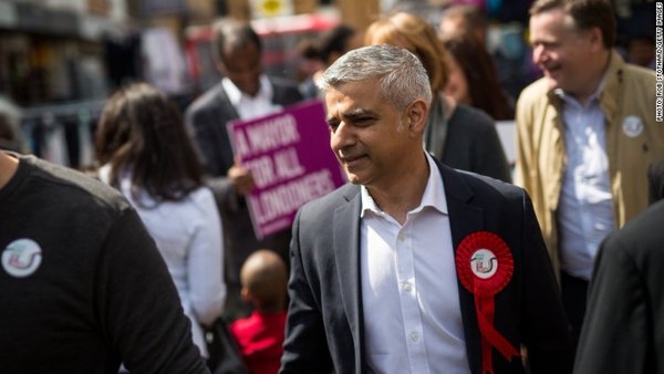Sadiq Khan, London voters elect first Muslim mayor of major Western capital 1