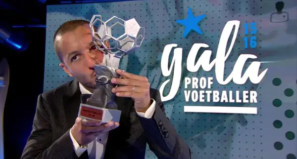 Sofiane Hanni est élu joueur de l’année en Belgique !