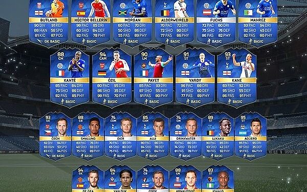 Mahrez noté 93 dans FIFA 16 Ultimate Team! 1