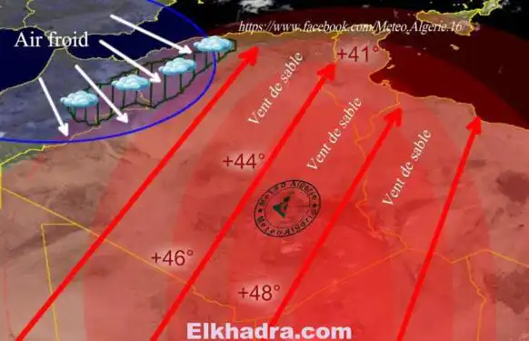 ارتفاع كبير لدرجات الحرارة
