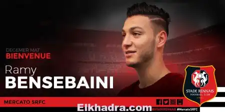 Officiel : Bensebaini au Stade Rennais