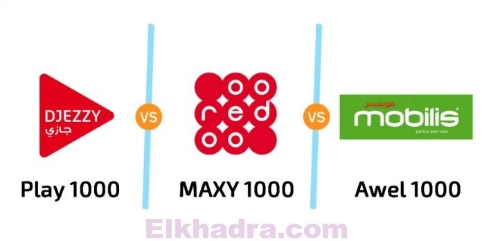 Comparaison entre les offres prépayées de 1000 DA : Play Vs Maxy Vs Awel, qui est la meilleure? 1