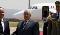 Abdelkader Bensalah reçu par le président Hollande 4 Abdelkader Bensalah reçu par le président Hollande 4