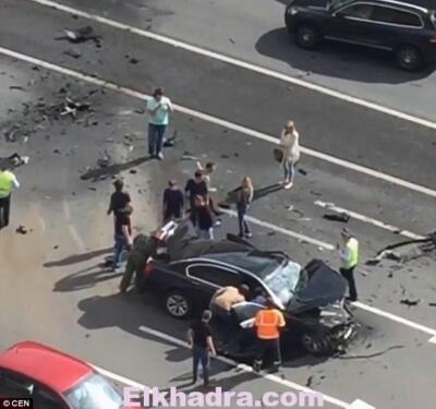 بالصور ... نجاة بوتين ومقتل سائقه المفضل في حادث سير مروّع 2 butin