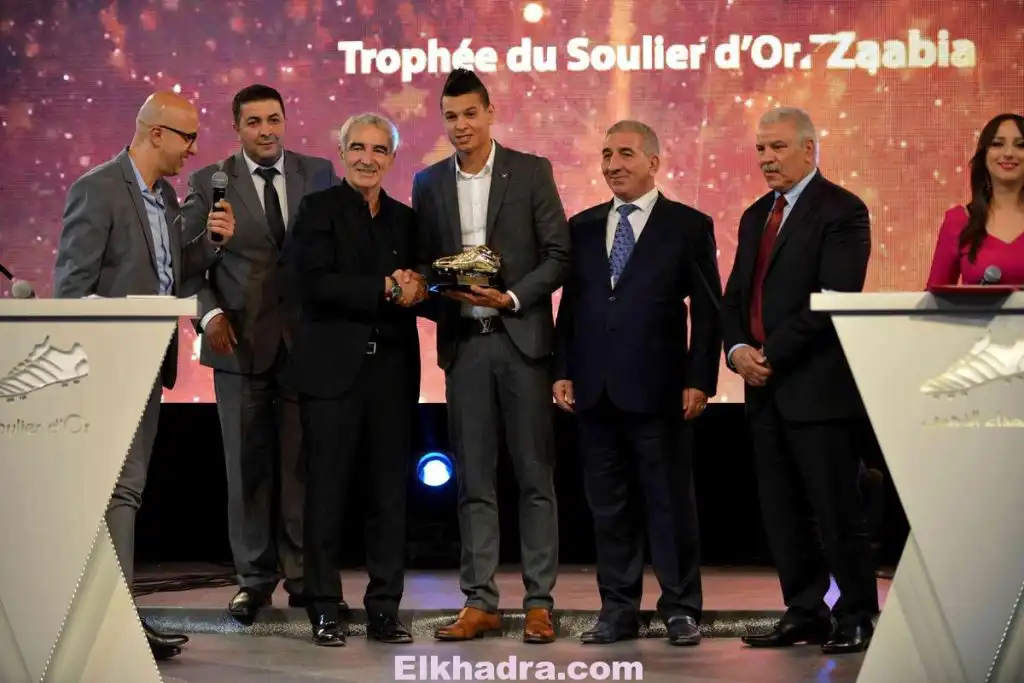 Le libyen Mohamed Zaâbia lauréat du soulier d’or d’El Khabar Erriadi