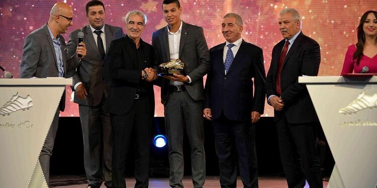 Le libyen Mohamed Zaâbia lauréat du soulier d’or d'El Khabar Erriadi 1