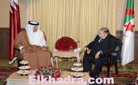 Le Président Bouteflika reçoit l'émir du Qatar 1