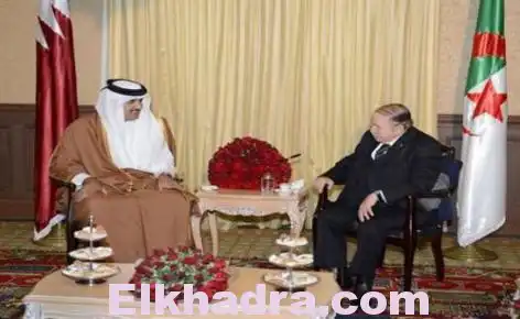Le Président Bouteflika reçoit l’émir du Qatar