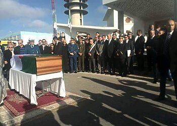 Arrivée à Constantine de la dépouille du maître du malouf Mohamed Tahar Fergani 1