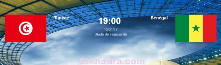 CAN 2017 EN DIRECT / LIVE. TUNISIE - SÉNÉGAL CAN 2017 - 15 JANVIER 2017 1
