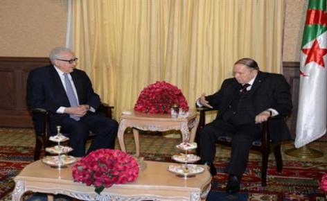 Le président Bouteflika reçoit le diplomate algérien Lakhdar Brahimi 2