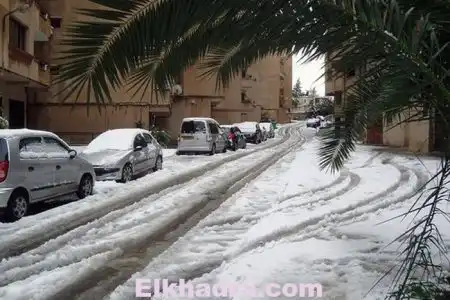 احوال الطقس في الجزائر : أمطار وثلوج بالمرتفعات التي يزيد علوها عن 700 متر